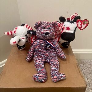 Ty Beanie Babies Patriotic collection